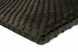 Orient Fashion Polar Minky Dombornyomott Pöttyös Sötétbarna 1/2 Mb (Minky_kropki Nr_6_Ciemny_Brąz 0,5)