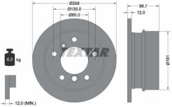 TEXTAR féktárcsa TEXTAR 92137503 for MERCEDES-BENZ, VW (92137503)