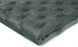 Orient Fashion Polar Minky Csillagok No. 9 Grafit 1/2 M (Minky_Gwiazdki Nr_11_Ciemny_szary 0,5)