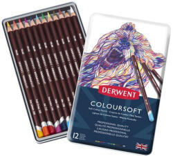 Derwent Coloursoft Színesceruza Készlet 12 Darabos (IL0701026)