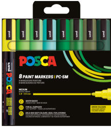 uni PC-5M Készlet 8 Darab/Készlet Zöld Színek PFP (2UPC5M8DBZOLD)