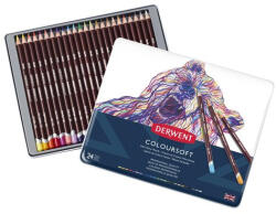 Derwent Coloursoft Színesceruza Készlet 24 Darabos (IL0701027)