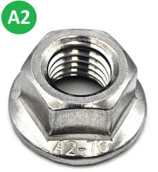Koelner - Rawlplug Recézett talpas anya M6 A2 rozsdamentes DIN6923