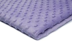 Orient Fashion Polar Minky Dombornyomott Pöttyök No. 37 Hanga 1/2 Mb (Minky_kropki Nr_37_Wrzos 0,5)