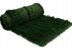 Orient Fashion Minky Shaggy Szőrme 18 mm Nr 46 Erdei zöld 1/2 méter (MINKY_WŁOS Nr_43_Leśny_zielony 0,5)