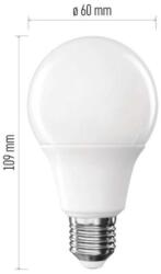 Legrand/Emos EMOS ZQ5E53, LED izzó Classic A60 / E27 / 9, 5 W (75 W) / 1055 lm / Természetes fehér (ZQ5E53)