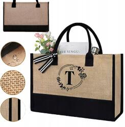  Litera T Vászontáska 42X17X36, 5 CM Bevásárlótáska 252 Gramm Iskolába