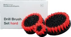 Koch-Chemie Drill Brush Set hard - 3 db kemény kefékből álló készlet akkumulátoros fúróhoz (4227)