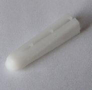 BH Tipli műanyag szögletes fehér fehér 6 mm (BH-TIP100)