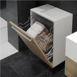 BH Ajtóra szerelhető szennyesruha tartó R króm 400mm (BH-S-8113-C)