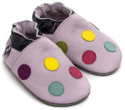 Liliputi puhatalpú cipő - Rainbow dots paws - Méret L (5999577169676)