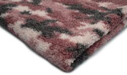 Orient Fashion Bárány Boucle Nyomtatott Rózsaszín Moro 1/2 Mb (Baranek_Drukowany Moro__Różowe 0,5)