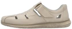 RIEKER Pantofi barbati, bej, casual, piele naturala, perforati, cu talpa joasa, Rieker 10453-60-Bej (Marime: 45) (10453-60-Bej-45)