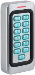  Önálló működésű, vandálbiztos, vízálló, WiFis RFID kártyaolvasó és kódzár - EM 125 kHz K612EM-W-Ty