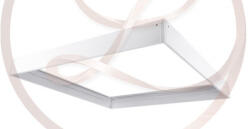 STRÜHM Rama Hugo négyzet alakú fehér keret 600x600 mm (3331)