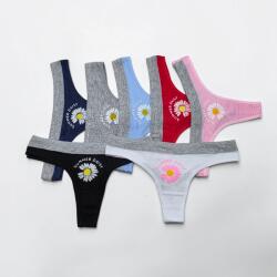 Lemila Tanga szett 7 darabos - margaréta mintás XL 115163