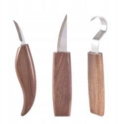 Zaxer Fafaragó Kés Készlet Véső Szerszám Kés Szike Diy 9 Db-os (MWSKC01)