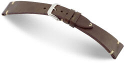 Rios Bedford Vintage Óraszíj Sötétbarna - 20mm / M/L - 114/82mm