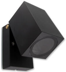 Masterled Rhino mozgatható fekete oldalfali lámpa GU10-es foglalattal (3671)