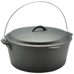 Perfect Home Öntöttvas bogrács-lábas fedővel (Holland sütő / Dutch Oven) 7, 2 L - 30×14 cm (12015)
