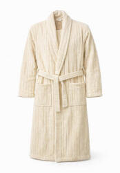 Livora Casa Luxus szállodai beige köntös 100% pamut - 380 g/m2 | Hotel minőség - 2XL - Carlevan