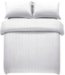 Livora Casa Szállodai Ágyneműhuzat - 2, 7 cm pamut szatén csíkos ágyneműhuzat garnitúra 3 részes