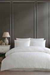 Livora Casa Szállodai Ágyneműhuzat - 1 cm pamut szatén csíkos ágyneműhuzat garnitúra 3 részes