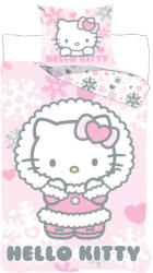  Hello Kitty Cozy Winter ágyneműhuzat 140×200cm, 70×90 cm (BRM024465) - eking
