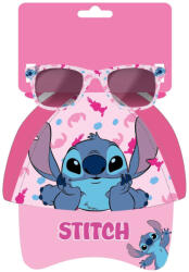  Disney Lilo és Stitch, A csillagkutya Pink Fun napszemüveg és baseball sapka szett (FML376699)