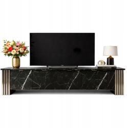  Rtv szekrény fekete álló Tv fiókokkal a hálószoba nappaliba (rtv czarna Stojąca)