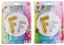 Wiky F felfújható lufi, arany/ezüst