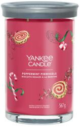 Yankee Candle Peppermint Pinwheels Signature Tumbler Nagy 567 g