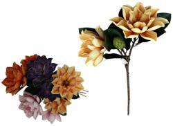  Művirágok, Műanyag 400 Mm-Es Magnólia, Sárga