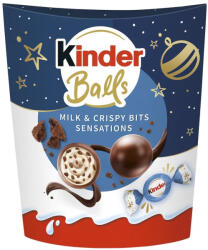 Kinder Csokoládé golyó KINDER Milk&Crispy 90g