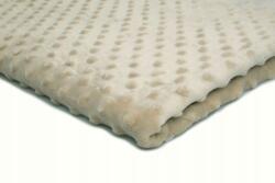 Orient Fashion Polar Minky Dombornyomott Pöttyök No. 3 Világos Bézs 1/2 Mb (Minky_kropki Nr_3_Jasny_Beż 0,5)