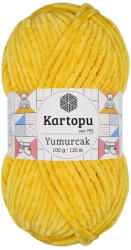 Kartopu Yumurcak zsenília fonal K320 - Napsárga