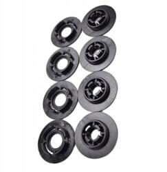  Riloer autószőnyegcsipesz 4 db-os fekete csúszásgátló