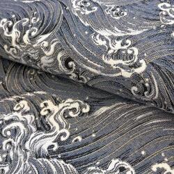  Dekorációs anyag jacquard Swell allover argent