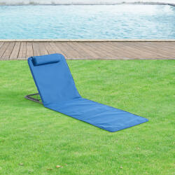 [en. casa] Set 2 saltele de plaja pliabile Donostia 143x48 cm albastre (76477082)
