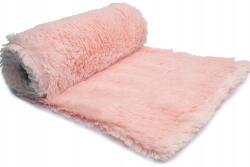 Orient Fashion Minky Shaggy haj 18 mm No. 53 Púderrózsaszín 1/2 Mb (MINKY_WŁOS Nr_53_Pudrowy_róż 0,5)