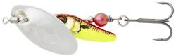 Savage Gear Lingurita Rotativa Savage Gear Spinner Sticklebait Sinking Nr. 4, Silver Red Yellow, 9.1g (SG.82249)