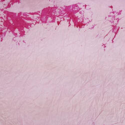 Gyűrt, merített papír világos rózsaszín magenta 1 ív - kézimunkához és dekorációhoz