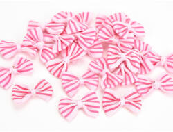  Masni rózsaszín csíkos 20db/csomag - csomagoláshoz és dekorációhoz