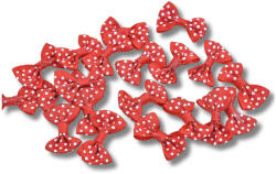  Masni piros pöttyös 20db/cs - csomagoláshoz és dekorációhoz