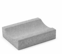 Elpreco Rigola beton mica 25.5x16x8 cm, gri, pentru drenaj ape pluviale (ELP-C10648250015)