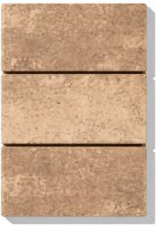 Elpreco Element gard beton Latte Preblock 40x20x16 cm pentru imprejmuiri (ELP-C10333300016)