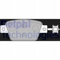 Delphi LP2486 fékbetét készlet