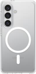 Spigen Carcasa Spigen Ultra Hybrid Mag cu MagSafe compatibila cu Samsung Galaxy S26, Transparent / Alb (8800283318661-ACS10734)