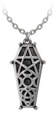 Alchemy Gothic Colier ALCHEMY GOTHIC - Hex Coffin - P978
