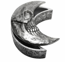 Alchemy Gothic decorațiune (cutie) ALCHEMY GOTHIC - Skull Moon - Silver - V104S